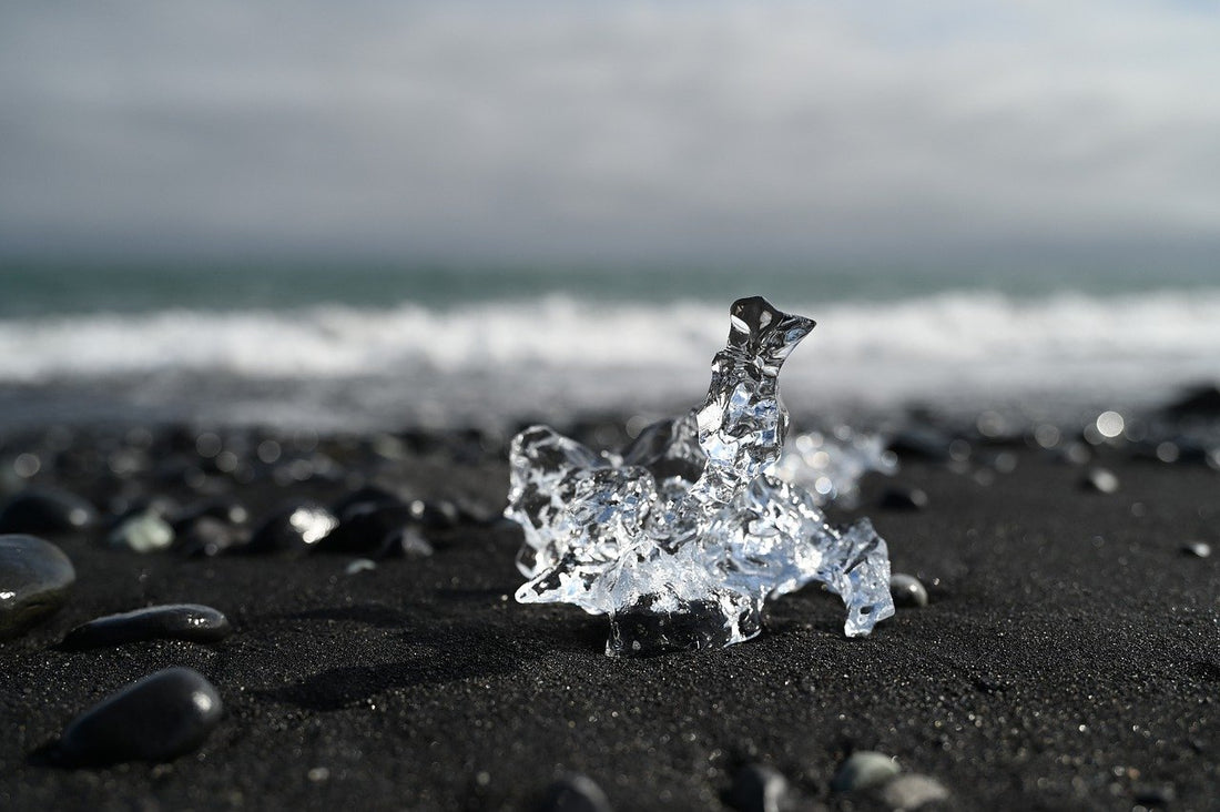 The Shiny Stone at the Beach