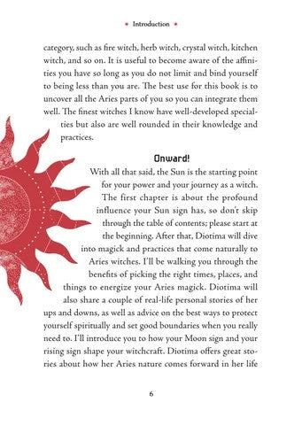 Aries Sun Sign Series Book pg. 6