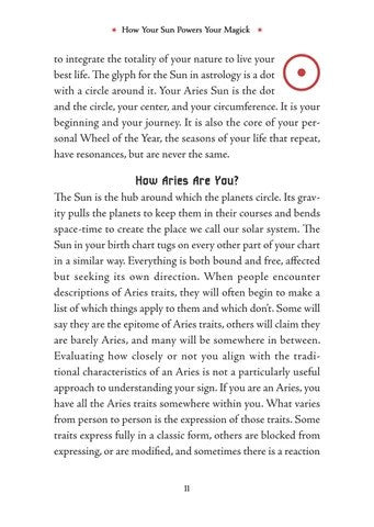 Aries Sun Sign Series Book pg. 11
