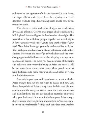 Aries Sun Sign Series Book pg. 12