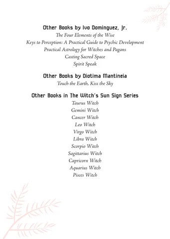 Aries Sun Sign Series Book Other Books