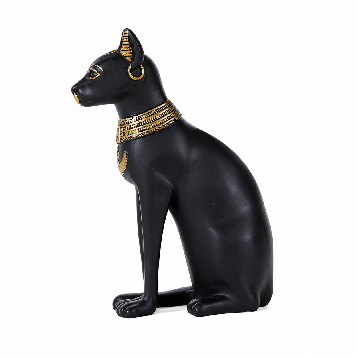 Egyptian Small Bastet Statue Left Profile
