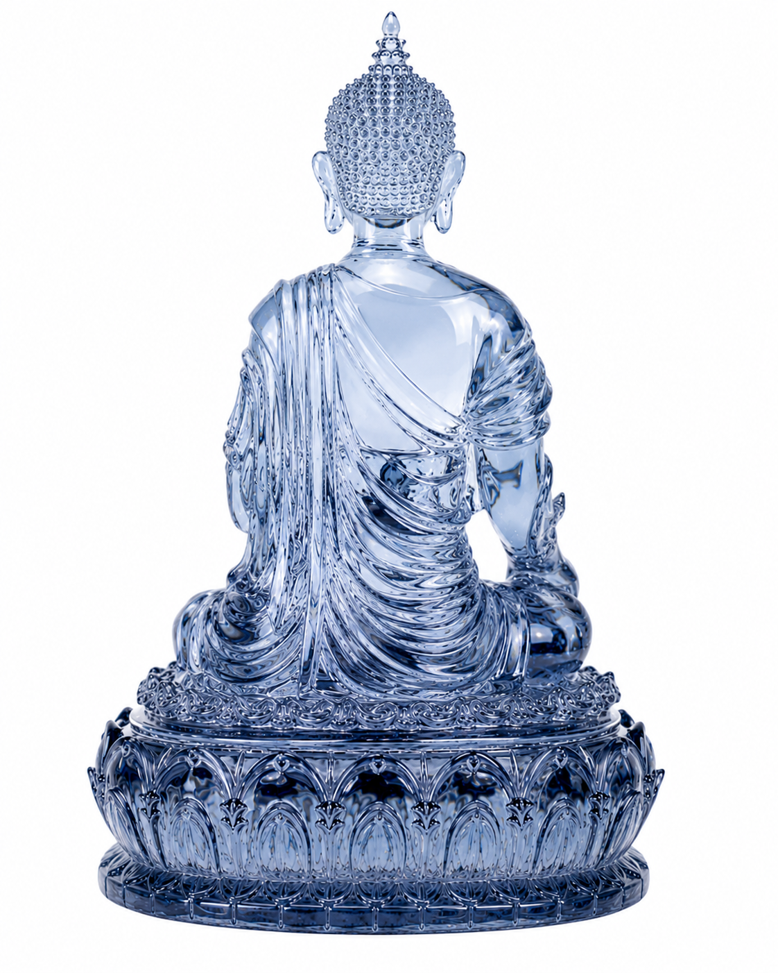 Blue Medicine Buddha Rear View