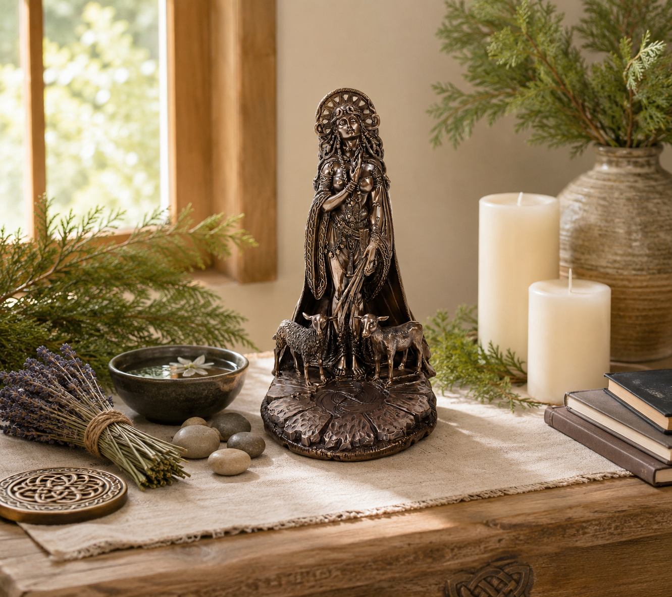 Goddess Brigid at Bohemian Setting