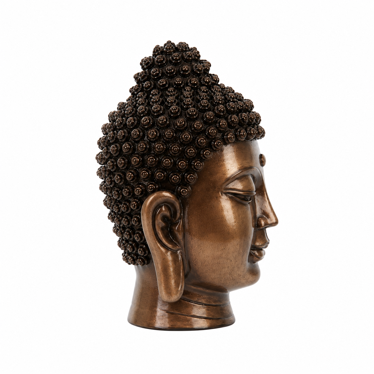 Buddha Head Right Profile