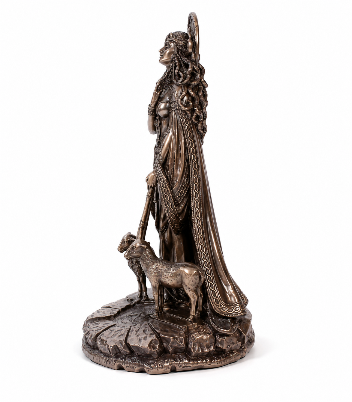 Goddess Brigid Left Profile