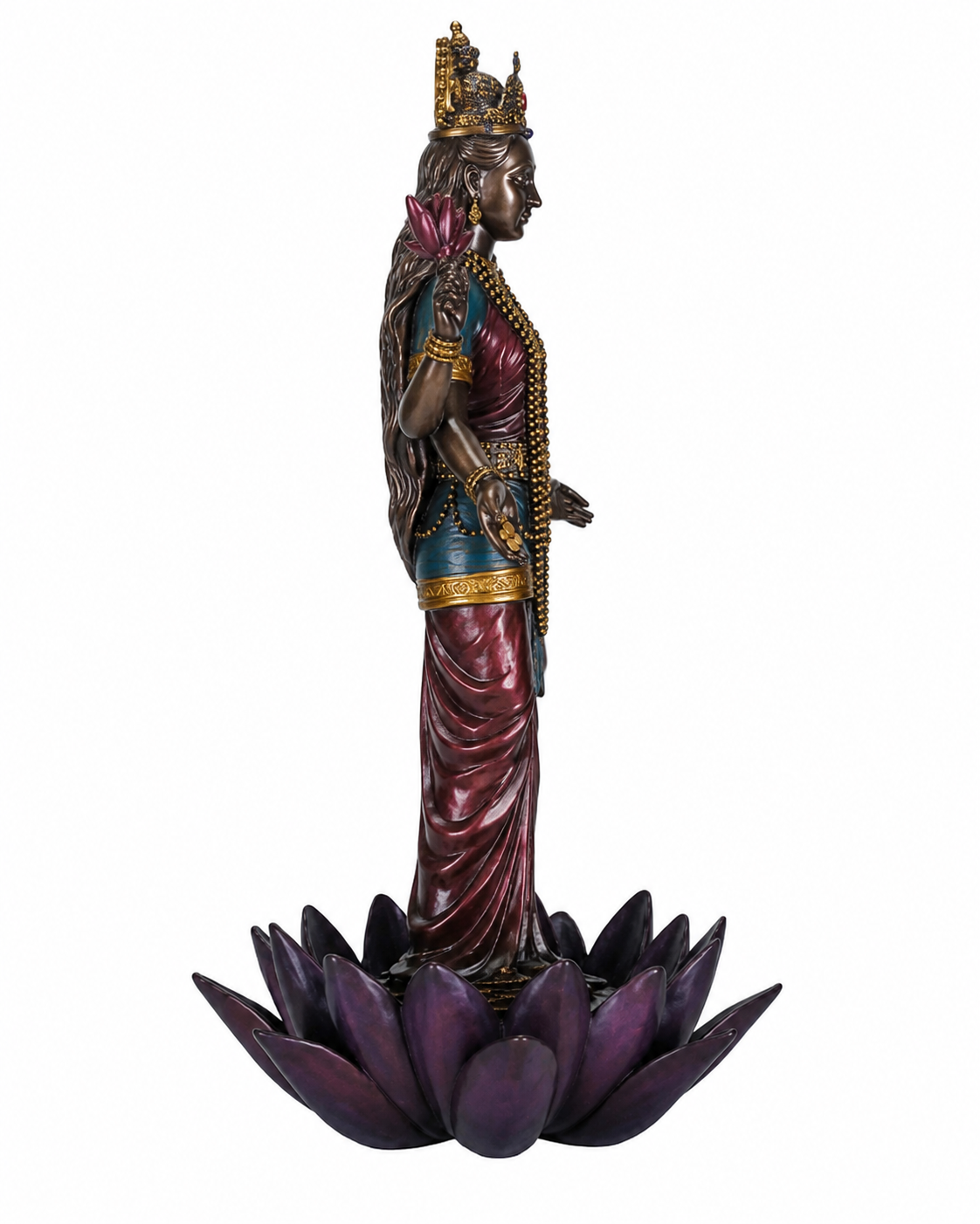 Standing Lakshmi Left Profile