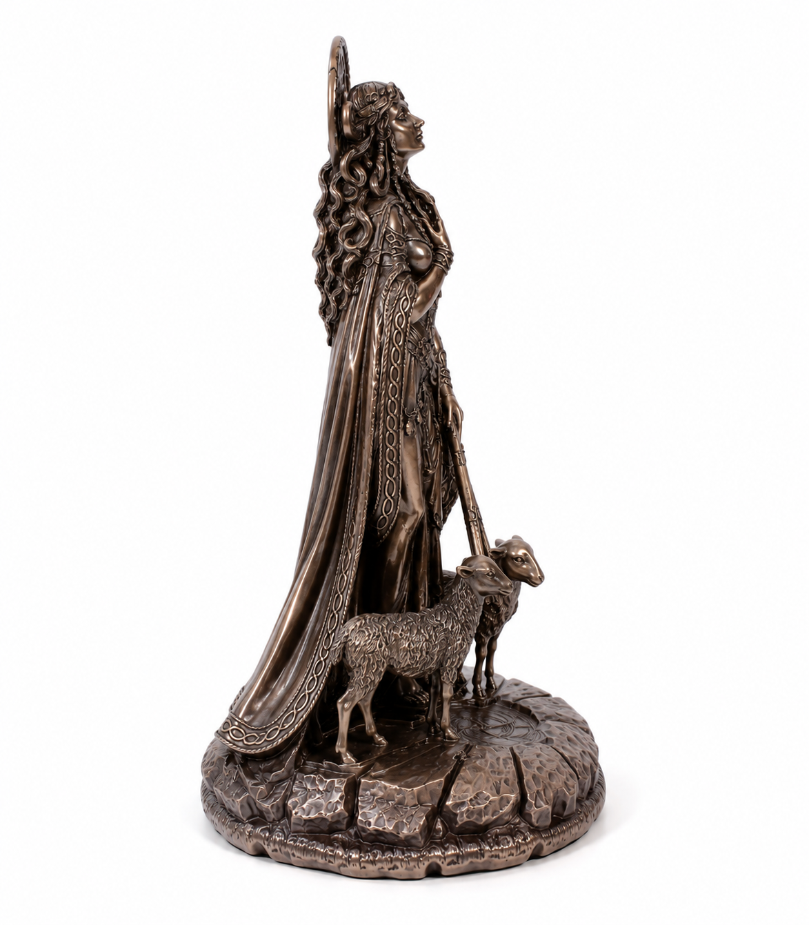 Goddess Brigid Right Profile