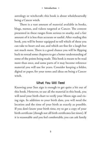 Cancer Sun Sign Series Book pg. 3