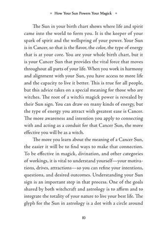 Cancer Sun Sign Series Book pg. 10