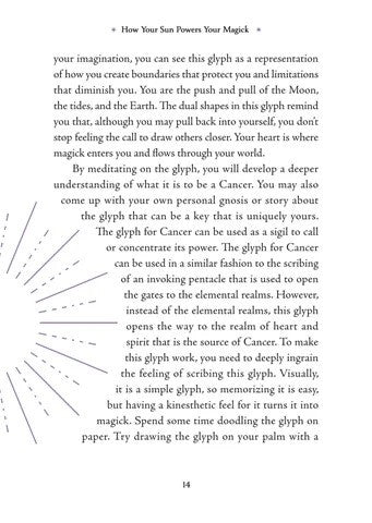 Cancer Sun Sign Series Book pg. 14