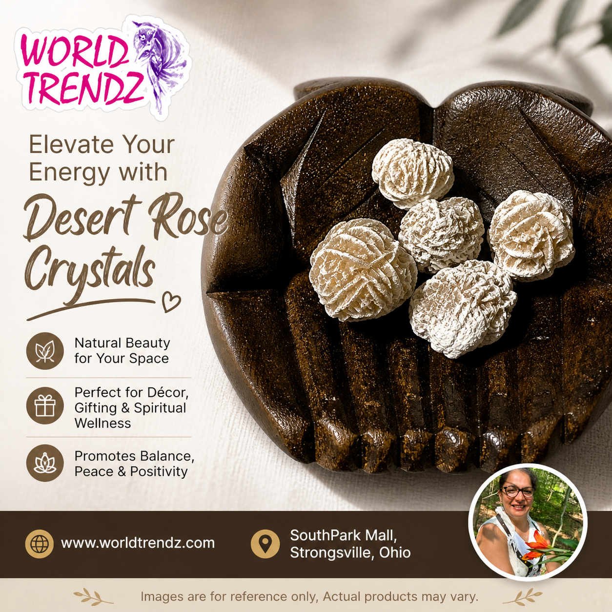 Desert Rose Advertisement and branding by WorldTrendz