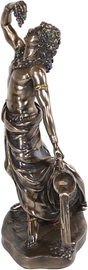 Dionysus Statue – Cold Cast Bronze – Greek God of Wine, Ritual Madness, and Ecstasy 2