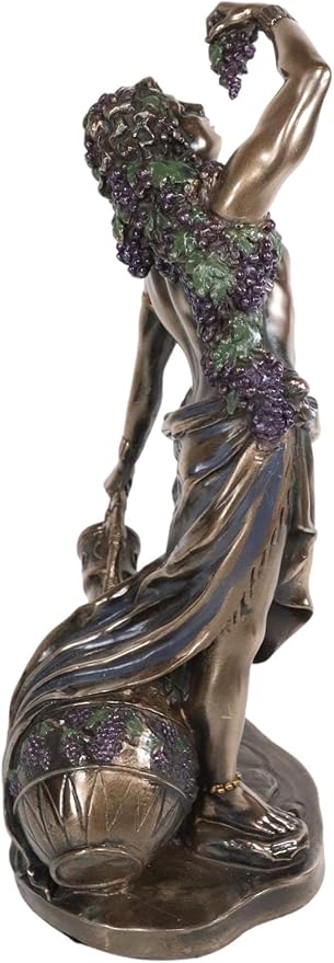 Dionysus Statue – Cold Cast Bronze – Greek God of Wine, Ritual Madness, and Ecstasy 3