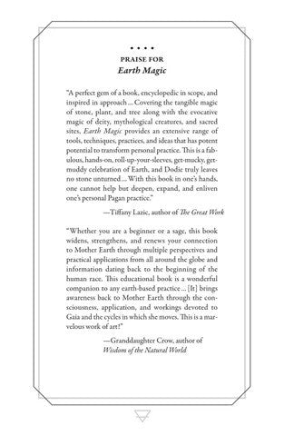 Earth Magic Book Inner Page 1