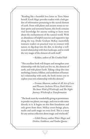 Earth Magic Book Inner Page 2