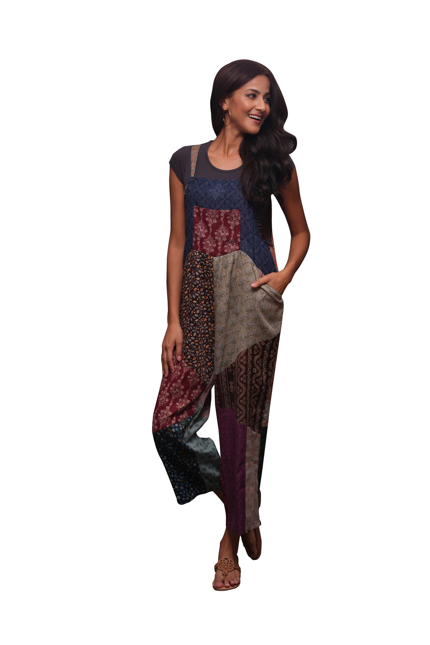 Eclectic Bohemian Overall 4
