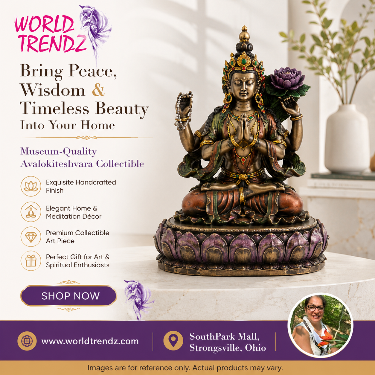 Avalokiteshvara Social Media Advertisement