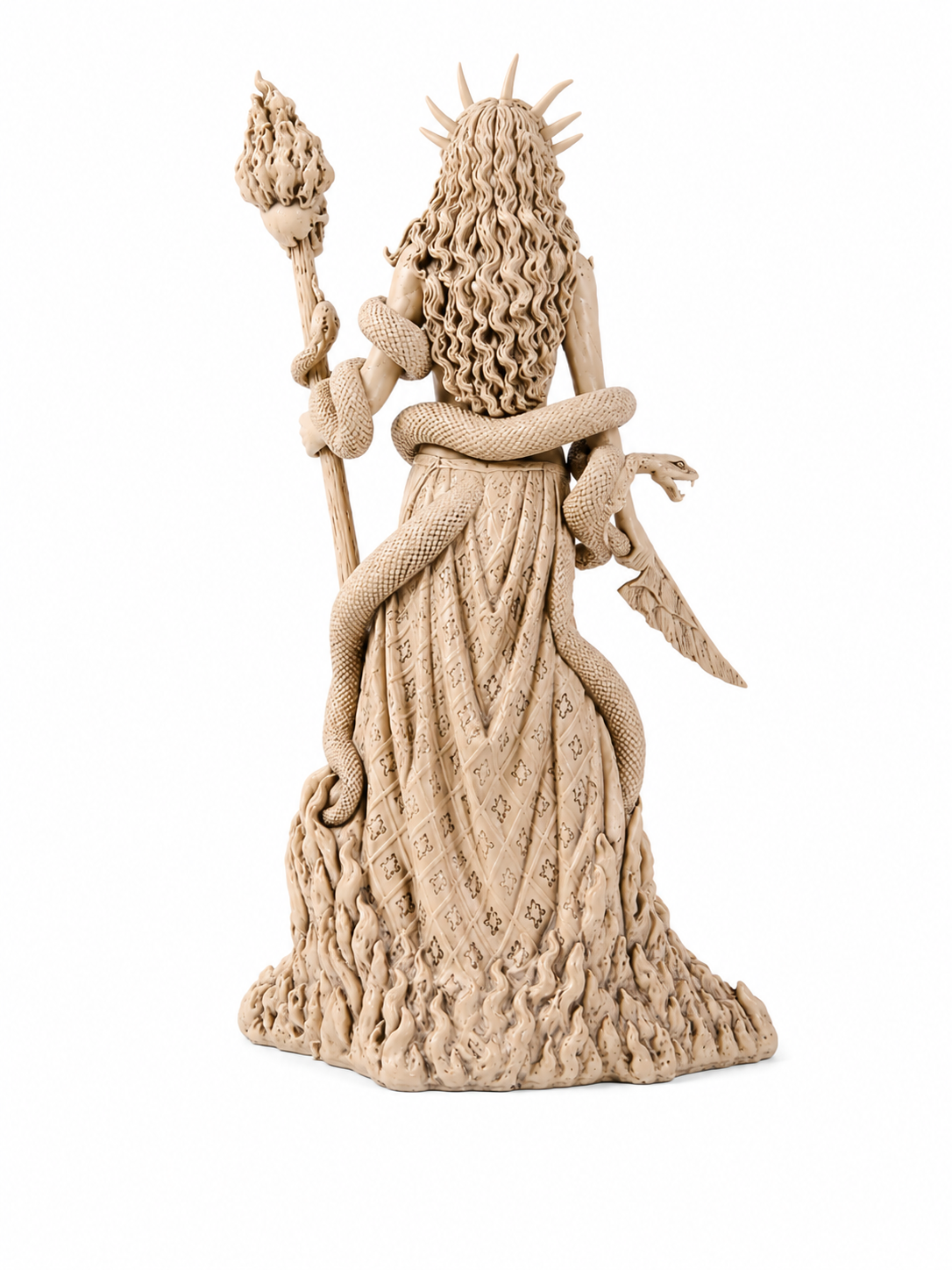 Rear view of Hecate