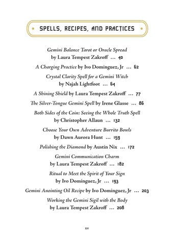 Gemini Sun Sign Series Book Spells, Recipes, and Practices
