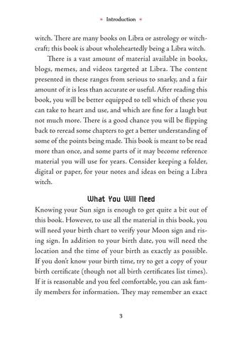 Libra Sun Sign Series Book pg. 3