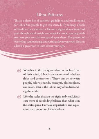 Libra Sun Sign Series Book pg. 16