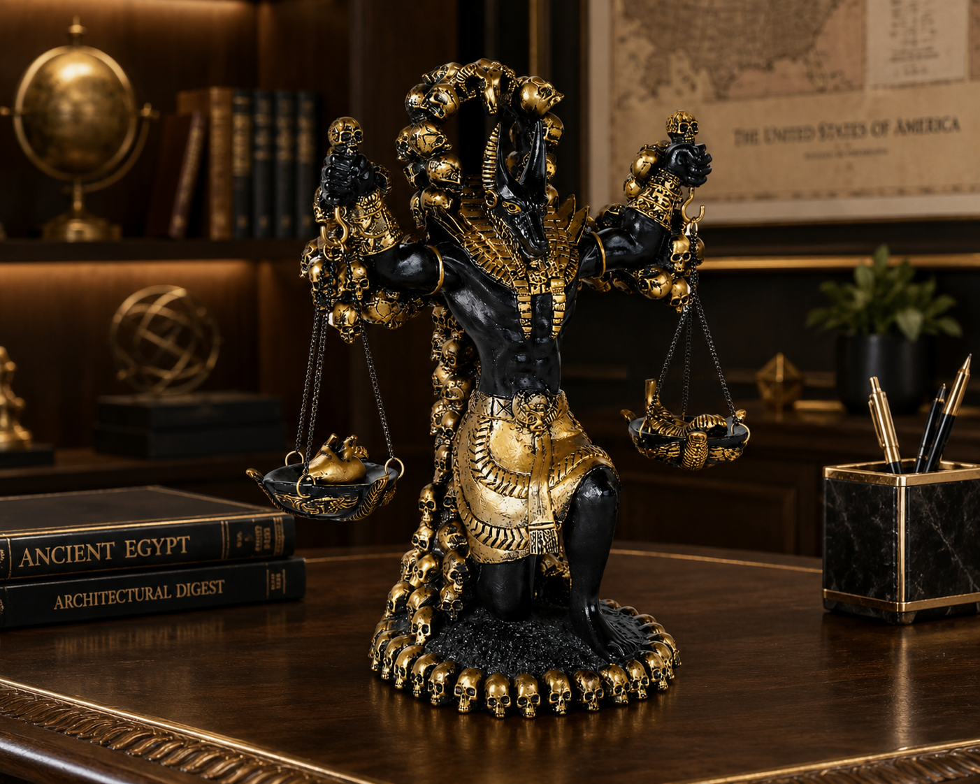 Anubis Guardian of Judgment Statue