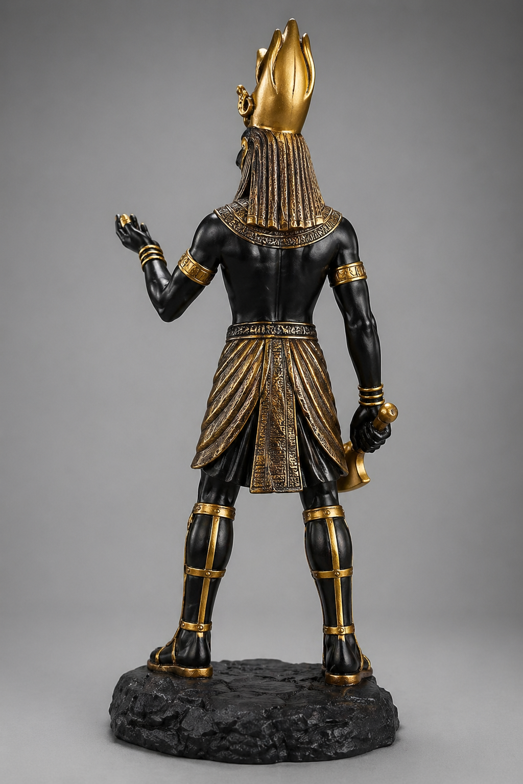 Statue of Horus Back View