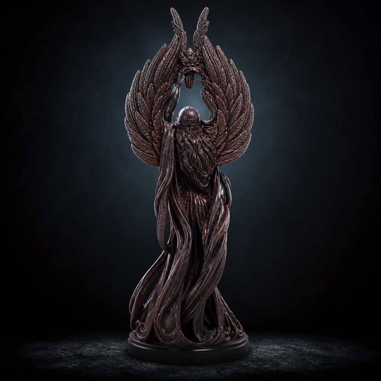 Goddess of War Morrigan Back View