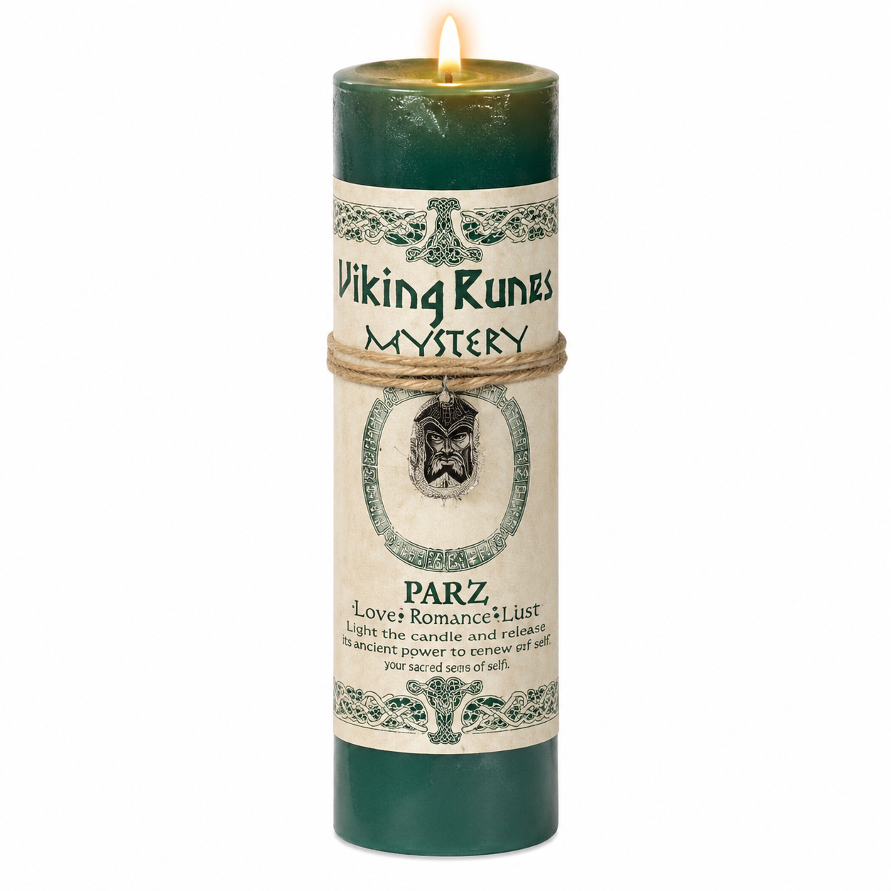 Viking Runes Mystery Parz Candle