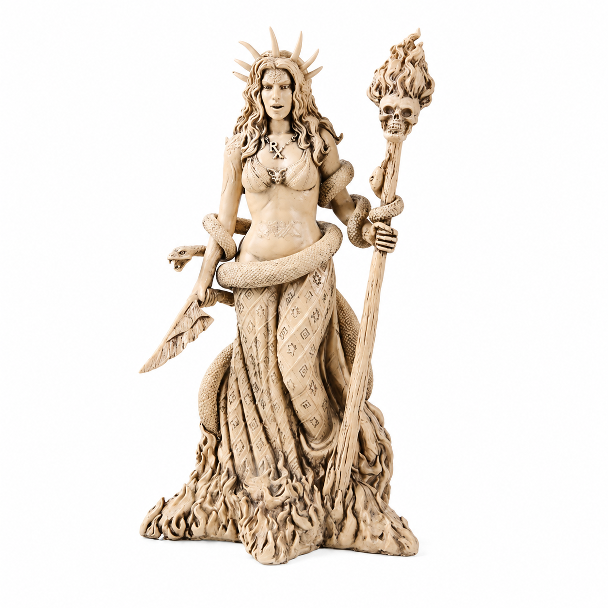Front view of Hecate