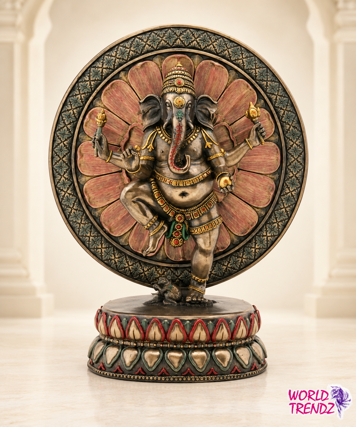 Ganesha — Divine Remover of Obstacles and Traditional Resin Statue Front View