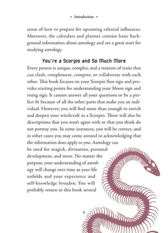 Scorpio Sun Sign Series Book pg. 5