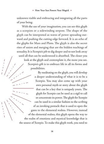 Scorpio Sun Sign Series Book pg. 14