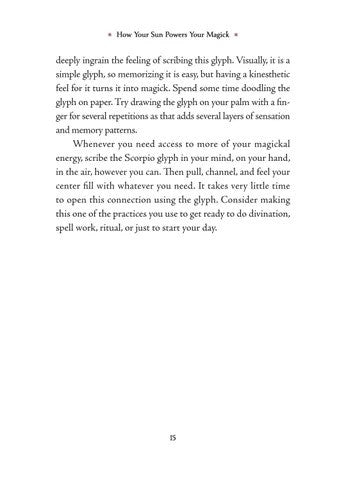 Scorpio Sun Sign Series Book pg. 15