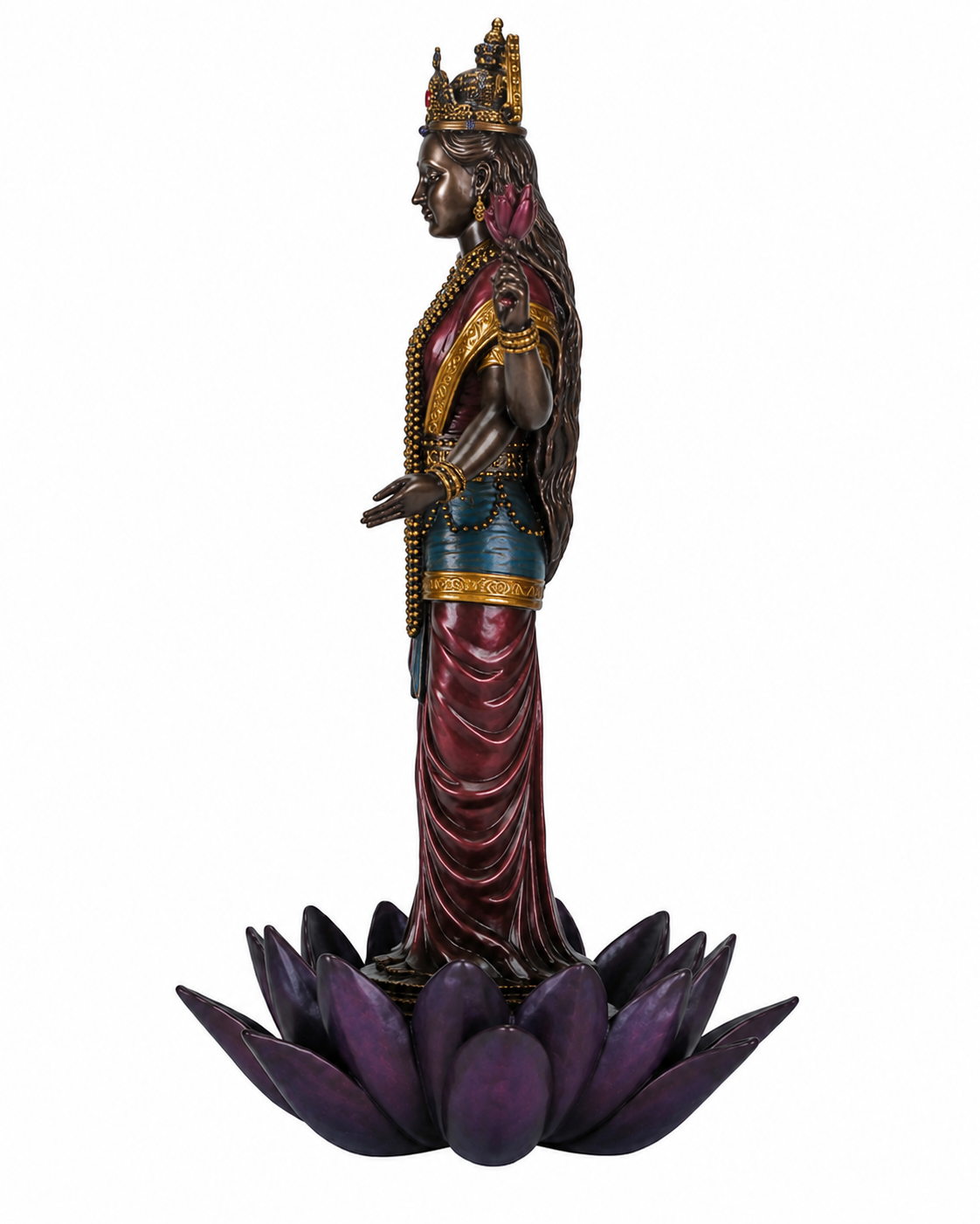 Standing Lakshmi Right Profile