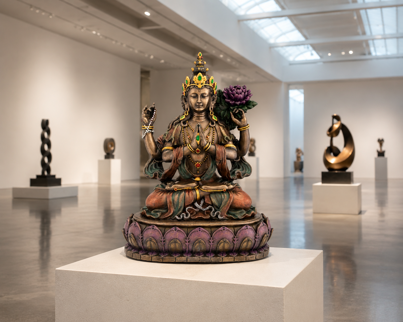 Avalokiteshvara at Modern Gallery