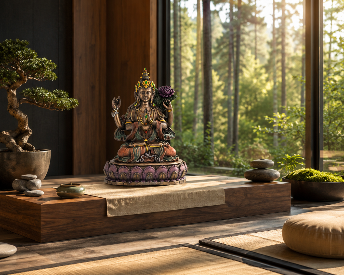 Avalokiteshvara at Meditation Space