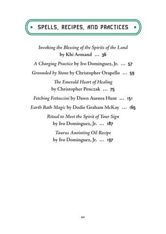 Taurus Sun Sign Series Book Spells, Recipes, and Practices