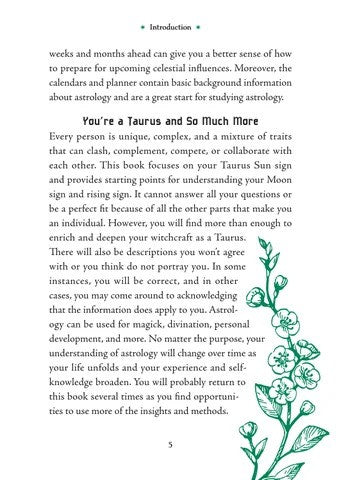 Taurus Sun Sign Series Book pg. 5