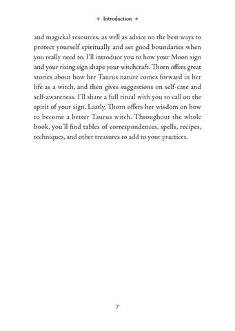 Taurus Sun Sign Series Book pg. 7