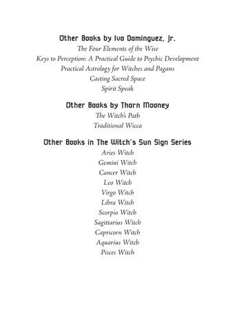 Taurus Sun Sign Series Book Other Books