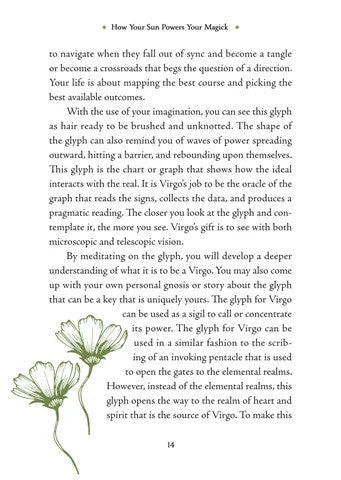 Virgo Sun Sign Series Book pg. 14