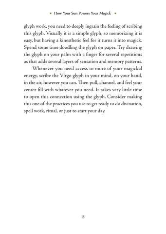 Virgo Sun Sign Series Book pg. 15