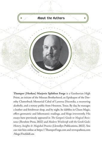 Virgo Sun Sign Series Book Author Thumper (Horkos) Majorie Splitfoot Forge