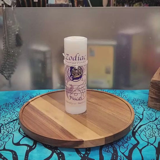 Pisces Zodiac Candle Reel