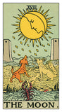 Tarot Original 1909 Kit The Moon Card