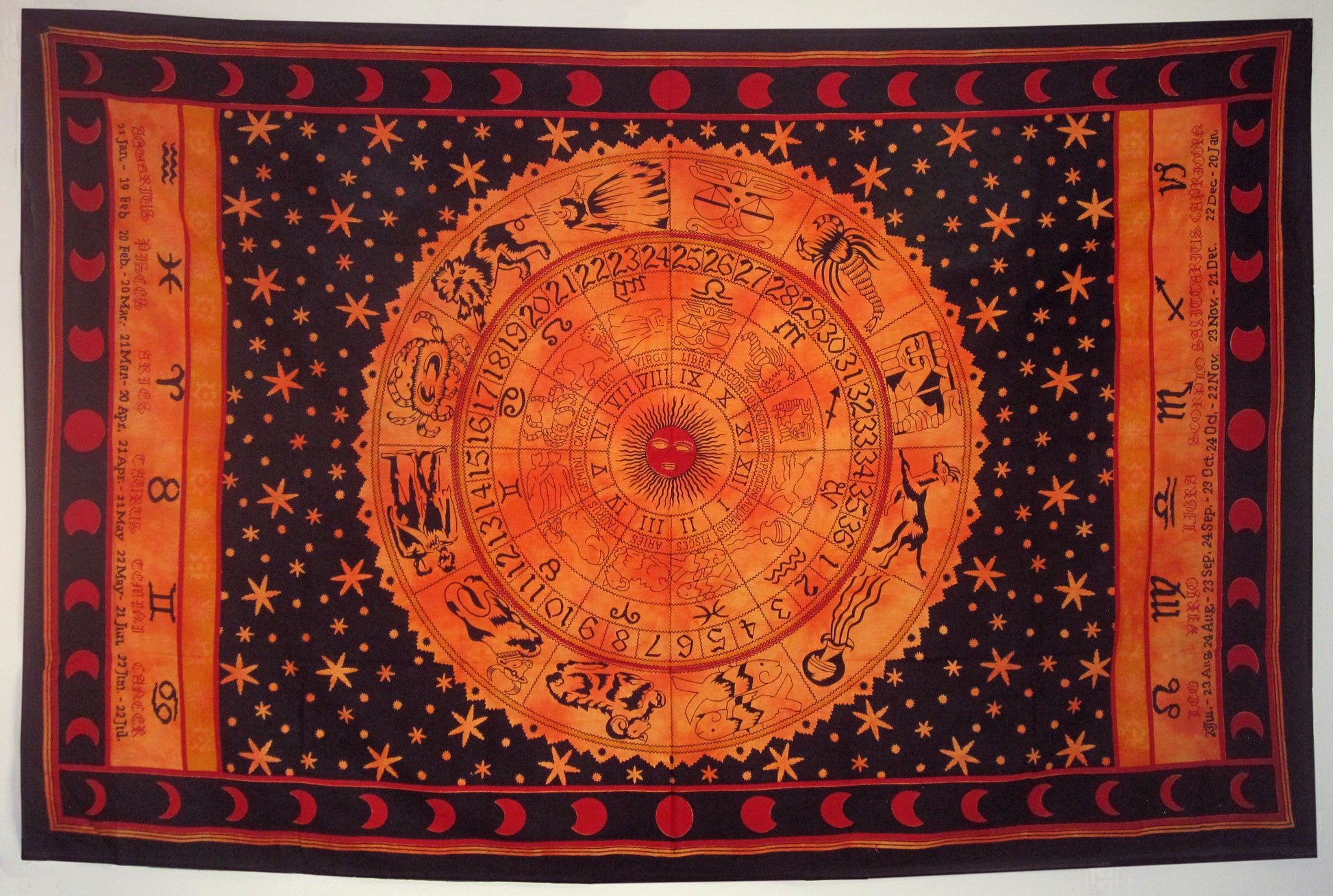 ZODIAC TAPAESTRY ORANGE
