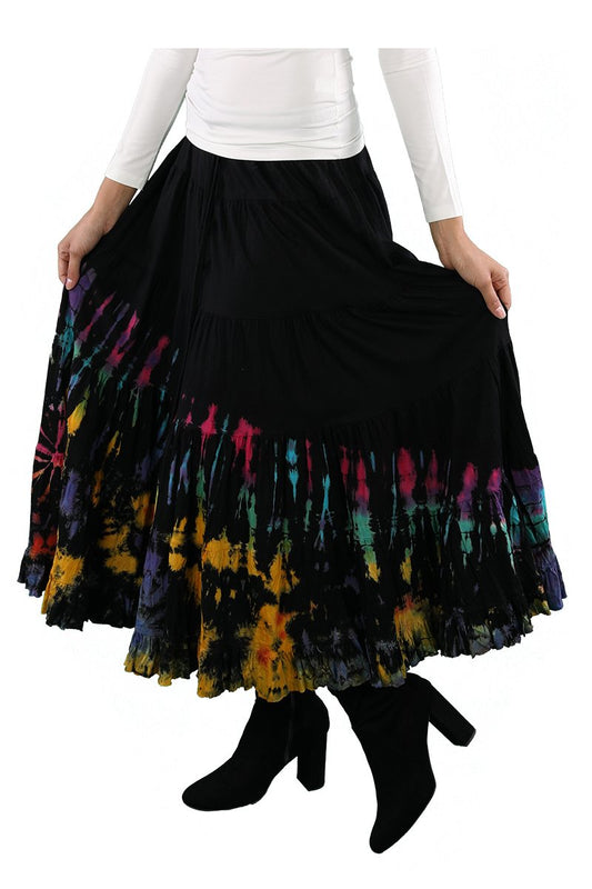 GYPSY SKIRT TIE DYE COTTON 219824