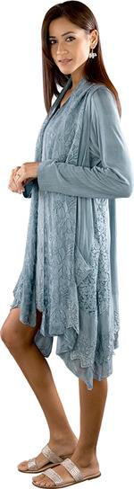 DRESS SET RAYON PALE BLUE 220290